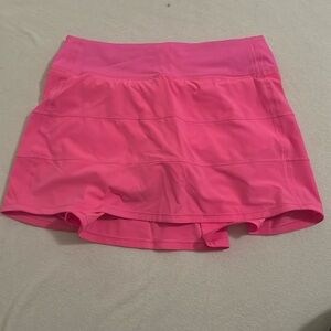 Lululemon Pink Athletic Skirt